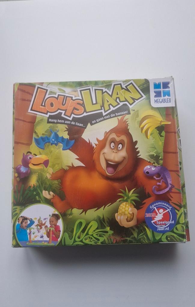 Louis Liaan..gezelschapsspel..vanaf 4 jaar..🎁 Tip, Hobby en Vrije tijd, Gezelschapsspellen | Kaartspellen, Gebruikt, Ophalen of Verzenden