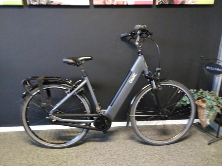 Qwic Qwic Urban FN7 | M | 418 WH | 8756 km Dames Stone Grey, Fietsen en Brommers, Elektrische fietsen, Gebruikt, Qwic, 47 tot 51 cm