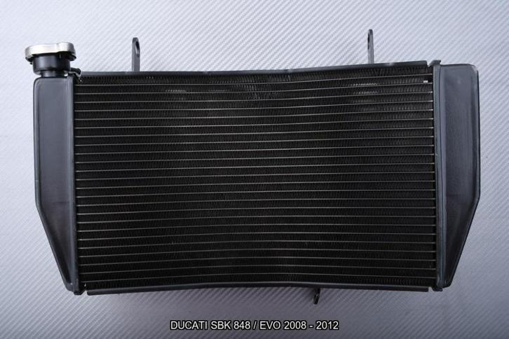 Radiateur Koeler Radiator AVDB DUCATI SBK 848 EVO 2008 2012, Motoren, Accessoires | Overige, Nieuw, Ophalen of Verzenden