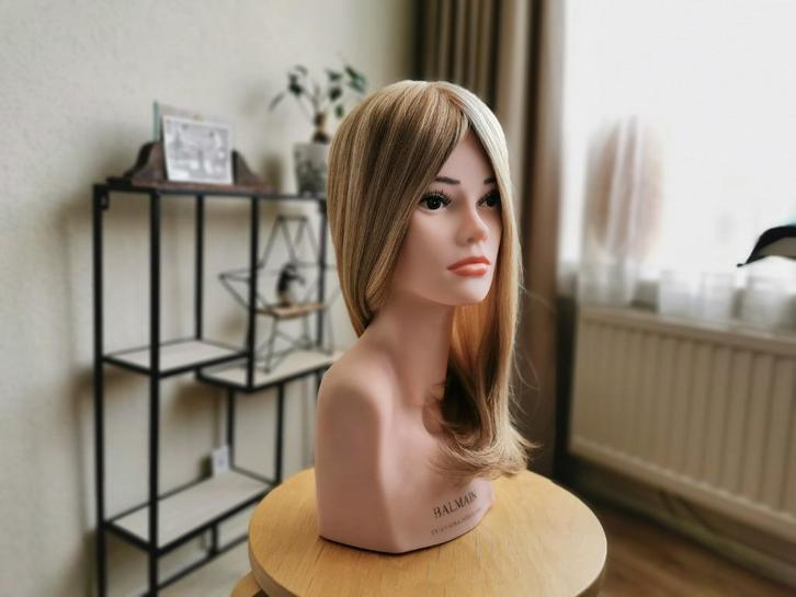 Nieuw clip-in haarstuk – Europees haar – 16 inch – Blond Mix, Sieraden, Tassen en Uiterlijk, Uiterlijk | Haarverzorging, Nieuw