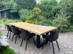 Eiken Tuintafels, Ophalen of Verzenden, Hout