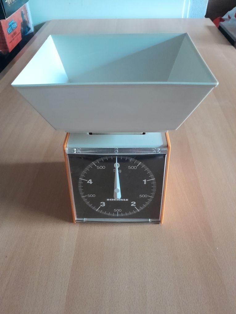 Vintage Soehnle Keukenweegschaal Mosterdgeel ( izgs ) 1970s, Ophalen