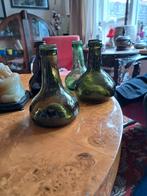 Oude wijn flesjes in één keer, Ophalen of Verzenden, Zo goed als nieuw, Glas, Minder dan 50 cm
