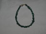 armband van malachiet chips 20 cm lang, Ophalen of Verzenden, Nieuw, Groen, Overige materialen