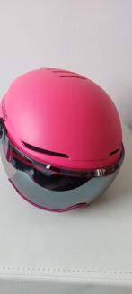 Skihelm met vizier Atomic Savor Visor JR roze xs(48-52), Ophalen, 100 tot 140 cm, Overige typen, Zo goed als nieuw