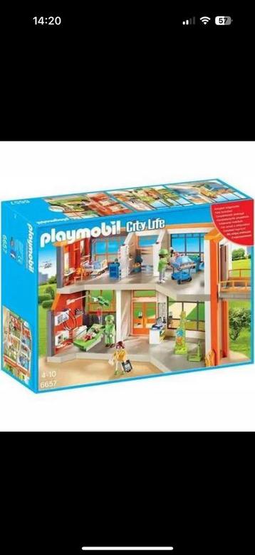 Playmobil ziekenhuis 6657 beschikbaar voor biedingen