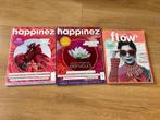 2x happinez en 1x Flow tijdschrift, Ophalen, Gelezen, Damesbladen
