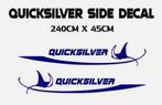 Quicksilver Vinyl Decal boten boot jacht XL Stickers sticker, Watersport en Boten, Accessoires en Onderhoud, Nieuw, Ophalen of Verzenden