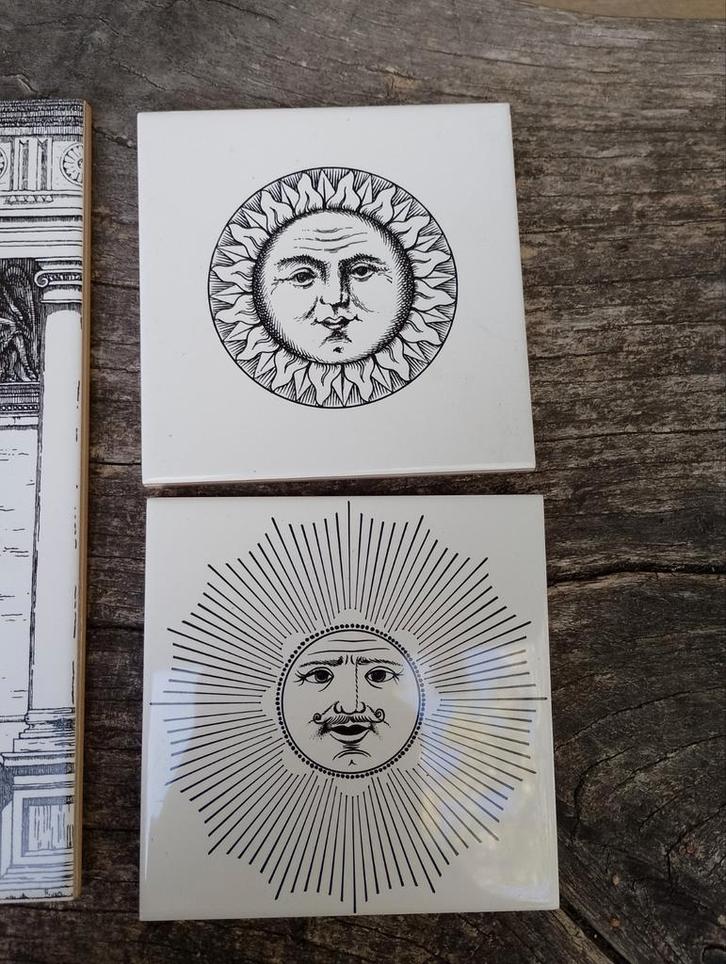 Italiaanse tegels, Bardelli, Fornasetti, Antiek en Kunst, Antiek | Wandborden en Tegels, Ophalen