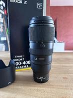 Nikkor Z 100-400 F/4.5 - 5.6 VR S, Ophalen of Verzenden, Zo goed als nieuw, Telelens, Zoom