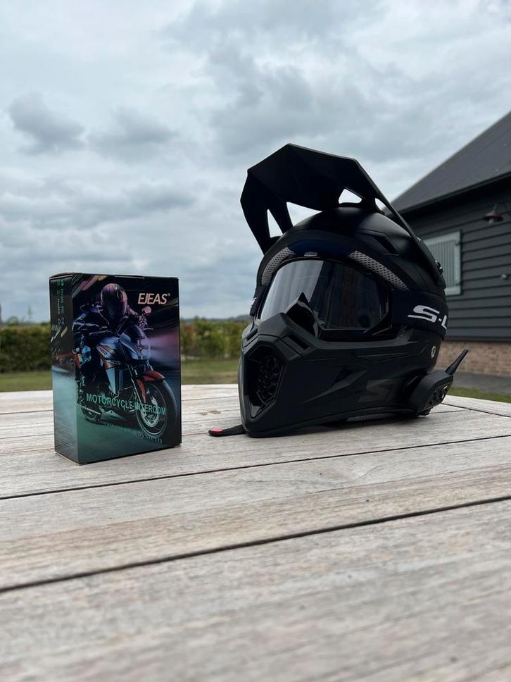 Swap’s mx helm met intercom, Motoren, Kleding | Motorhelmen, Heren, Offroadhelm, M, Overige merken, Nieuw zonder kaartje, Ophalen