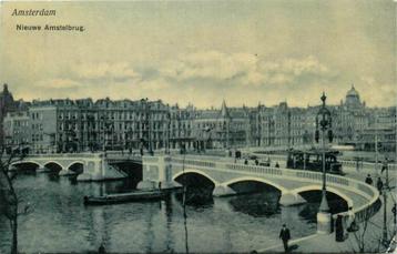 (304-250-019) Amsterdam Nieuwe Amstelbrug beschikbaar voor biedingen