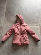Roze winterjas met capuchon europe kids maat 122-128, Ophalen of Verzenden, Gebruikt, Overige kleuren