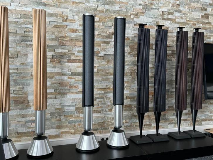 Beolab 28 (Alu/Grey Melange) B&O Bang en Olufsen, Audio, Tv en Foto, Luidsprekers, Zo goed als nieuw, Front, Rear of Stereo speakers