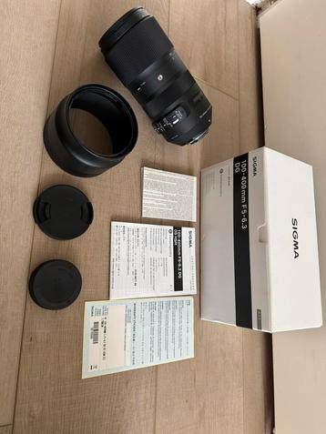 Sigma 100-400mm DG lens voor Nikon beschikbaar voor biedingen