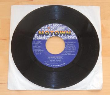 7" single - Diana Ross - Upside Down beschikbaar voor biedingen