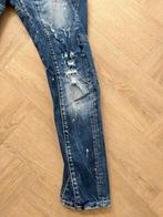 Dsquared2 Jeans Rits Patch Blauw | Maat 50, Kleding | Heren, Spijkerbroeken en Jeans, Blauw, Dsquared2, Ophalen of Verzenden, W33 - W34 (confectie 48/50)