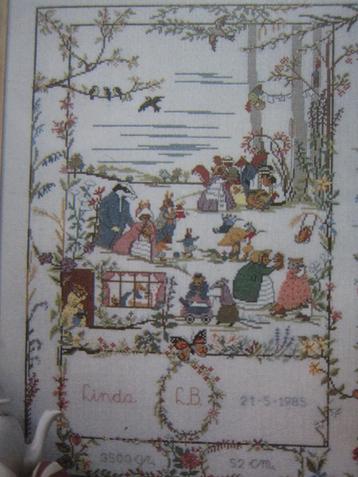 borduuren patroonen BEATRIX POTTER achtig bos paneel beschikbaar voor biedingen