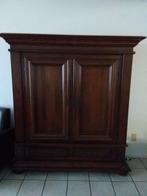 Massief eiken Broodkast, Ophalen, 150 tot 200 cm, Zo goed als nieuw, 150 tot 200 cm