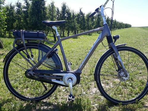 Te koop elektrische herenfiets GIANT Prime+ maat L, Fietsen en Brommers, Elektrische fietsen, Zo goed als nieuw, 50 km per accu of meer