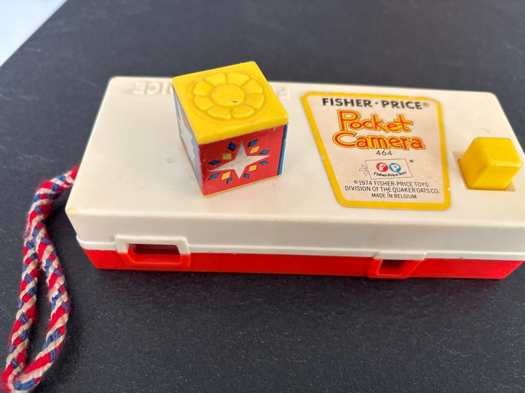 Fisher-Price Pocket Camera 464 vintage, Ophalen of Verzenden, Gebruikt
