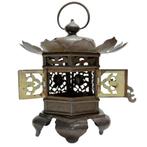 Antieke Japanse bronzen wierookbrander, de Edo–Meiji periode, Ophalen of Verzenden, Gebruikt