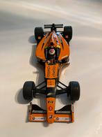 Jos verstappen 1/18 orange asiatech nr 14, Ophalen of Verzenden, Zo goed als nieuw