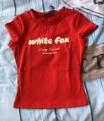 Top rood White Fox mt 146/152 NIEUW, Meisje, Nieuw, Ophalen of Verzenden, Shirt of Longsleeve