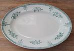 Oude ovale schaal St. Amand, terre de fer, Ophalen of Verzenden