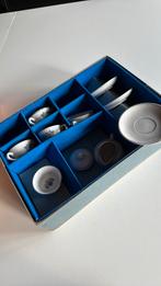 Kinderservies blauw wit met doos, Antiek en Kunst, Ophalen of Verzenden