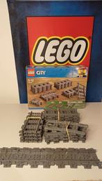 Lego 60205LEGO City Rechte en Gebogen Rails - 60205, Doe-het-zelf en Verbouw, Metalen, Ophalen of Verzenden, Zo goed als nieuw