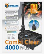 Combi Clear 4000 filter vijverpomp UVC in 1 TOP DeAL, Ophalen of Verzenden, Nieuw, Vijverfilter