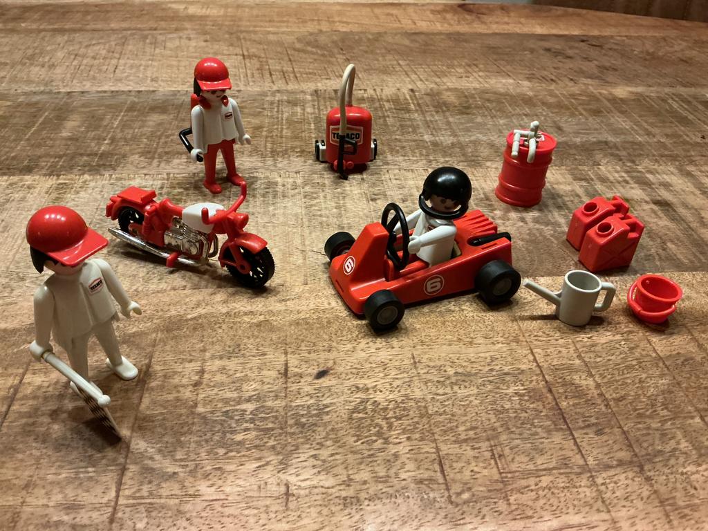 Vinrage texaco racing team, Ophalen of Verzenden, Zo goed als nieuw