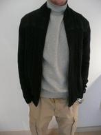 Mc Gregor vest jas lamswol wol blauw Noors kabel mt M, Ophalen of Verzenden, Zo goed als nieuw, Maat 52/54 (L), Blauw