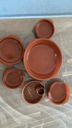 Set tapas schaaltjes terracotta, Huis en Inrichting, Keuken | Tupperware, Ophalen of Verzenden, Zo goed als nieuw, Schaal