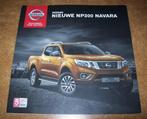 previewbrochure Nissan NP300 Navara modellen 2016, Nieuw, Overige merken, Ophalen of Verzenden