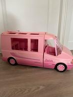 Barbie Camper Barbies Mattel Camper Groot Roze jaren 90 Auto, Kinderen en Baby's, Speelgoed | Speelgoedvoertuigen, Ophalen, Gebruikt