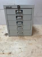 Bisley Ladekast Metaal - Afsluitbaar, Minder dan 50 cm, Gebruikt, Ophalen of Verzenden, Metaal