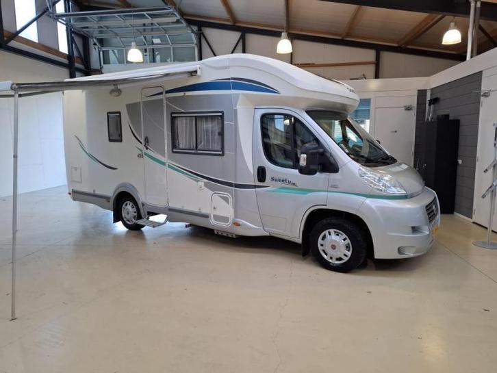 2011 Chausson Sweet Maxi 670 130PK Hefbed Airco Solar84000Km, Caravans en Kamperen, Campers, Bedrijf, tot en met 4, Half-integraal