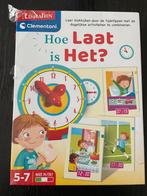 NIEUW! Hoe laat is het? spel van Clementoni, Ophalen of Verzenden