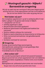 Iemand die woningruil wil doen?, Huis en Inrichting, Overige Huis en Inrichting, Ophalen, Zo goed als nieuw