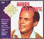 HARRY BELAFONTE 2 CD 24 KARAT GOLD best of greatest hits, Cd's en Dvd's, Ophalen of Verzenden, 1980 tot 2000, Gebruikt