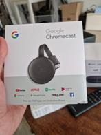 Google Chromecast - Zwart, Audio, Tv en Foto, Mediaspelers, Nieuw, HDMI, Zonder harde schijf, Ophalen