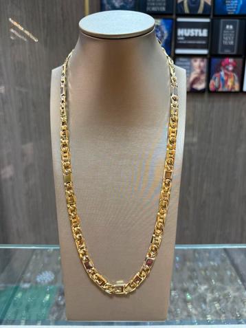 18KT Goud - 112.3 Gram - Ketting - ROLLIE beschikbaar voor biedingen