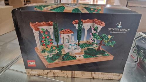 LEGO Icons - Fountain Garden 10359, Kinderen en Baby's, Speelgoed | Duplo en Lego, Zo goed als nieuw, Lego, Complete set, Ophalen of Verzenden