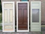 226hoog x 92,3 - 93 en 79 breed, Zware antieke paneeldeuren, Ophalen
