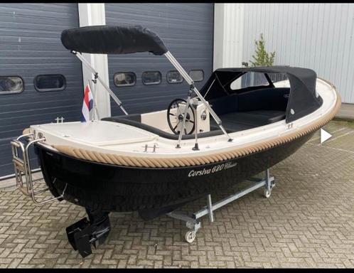 Sloep Corsiva 620 Classic, Watersport en Boten, Sloepen, Gebruikt, 10 tot 30 pk, 6 meter of meer, Buitenboordmotor, Benzine, Polyester