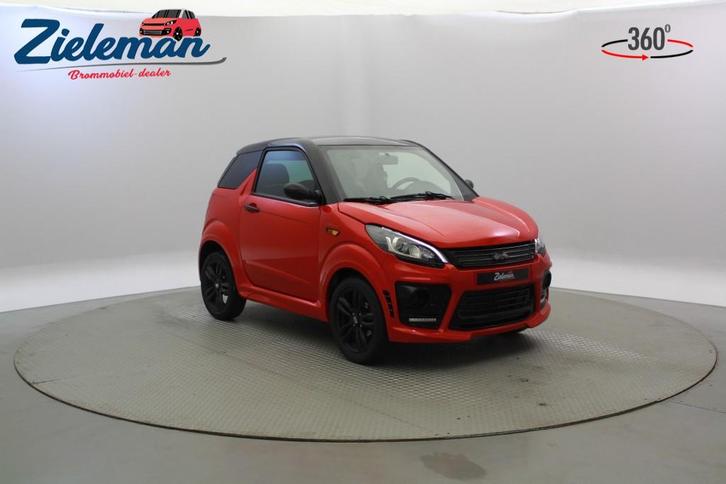 Ligier JS50 dCi sport - 2022 - 13.234 km - Camera, Leer, DAB, Diversen, Brommobielen en Scootmobielen, Gebruikt