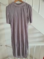 Metallic plissé jurk H&M maat S €5, H&M, Overige kleuren, Ophalen of Verzenden, Zo goed als nieuw