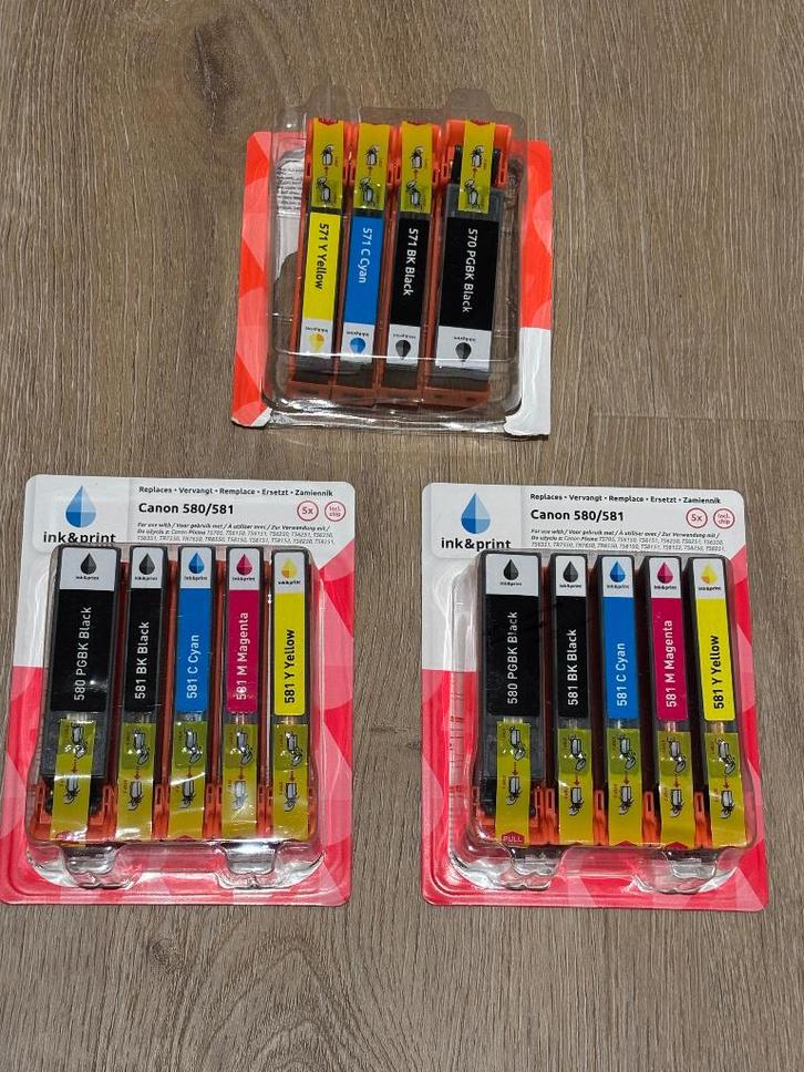 Canon Pixma inktcartridges, Computers en Software, Printerbenodigdheden, Nieuw, Cartridge, Ophalen of Verzenden